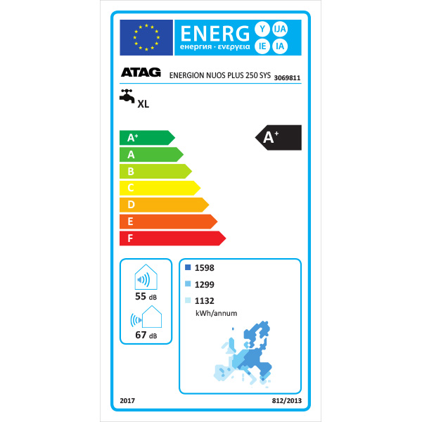 Atag Energion Nuos Plus 250 SYS ERP
